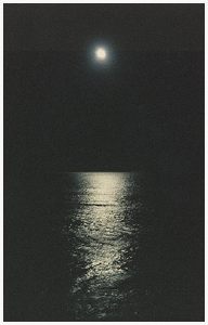 Moonlight over the waters - a photo by Jean Price Norman [T Newfields Collection]