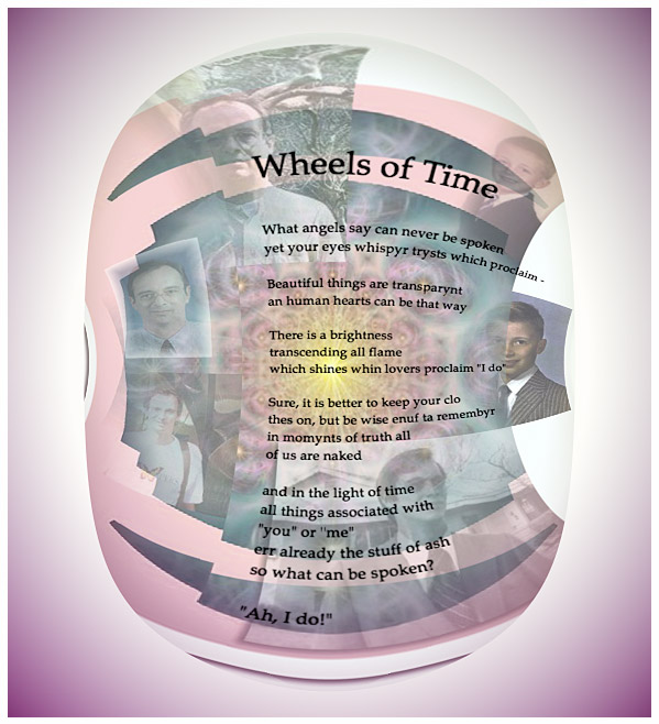Wheels of Time - an art work by T Newfields