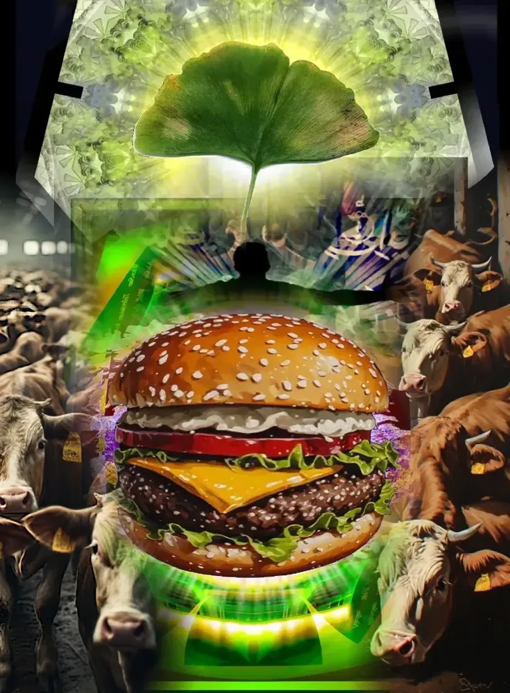 nur ein hamburger? - ein kunstwerk von t newfields