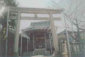 Photo: Nishinomiya Shrine (Feb. 1999)