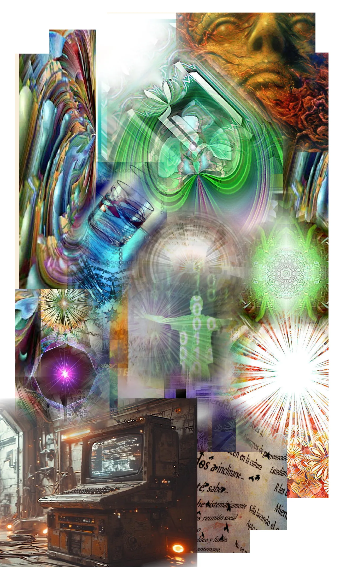 ALERT: CORE SYSTEMS COMPROMISED - an art work by T Newfields