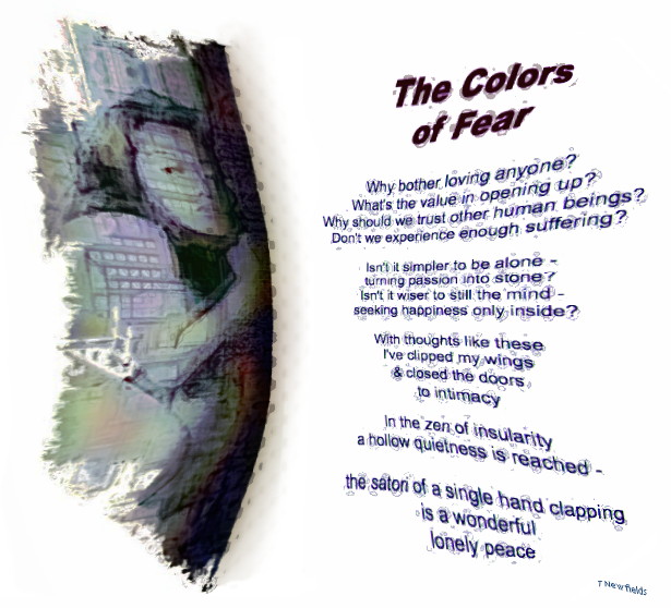 The Colors of Fear - a graphic poem by T Newfields