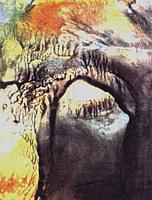 Deep Cavern - a drawing by Jean Price Norman [T. Newfields Collection]