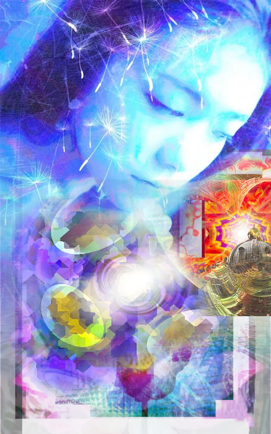 Simmering with Élan: an art work by T Newfields
