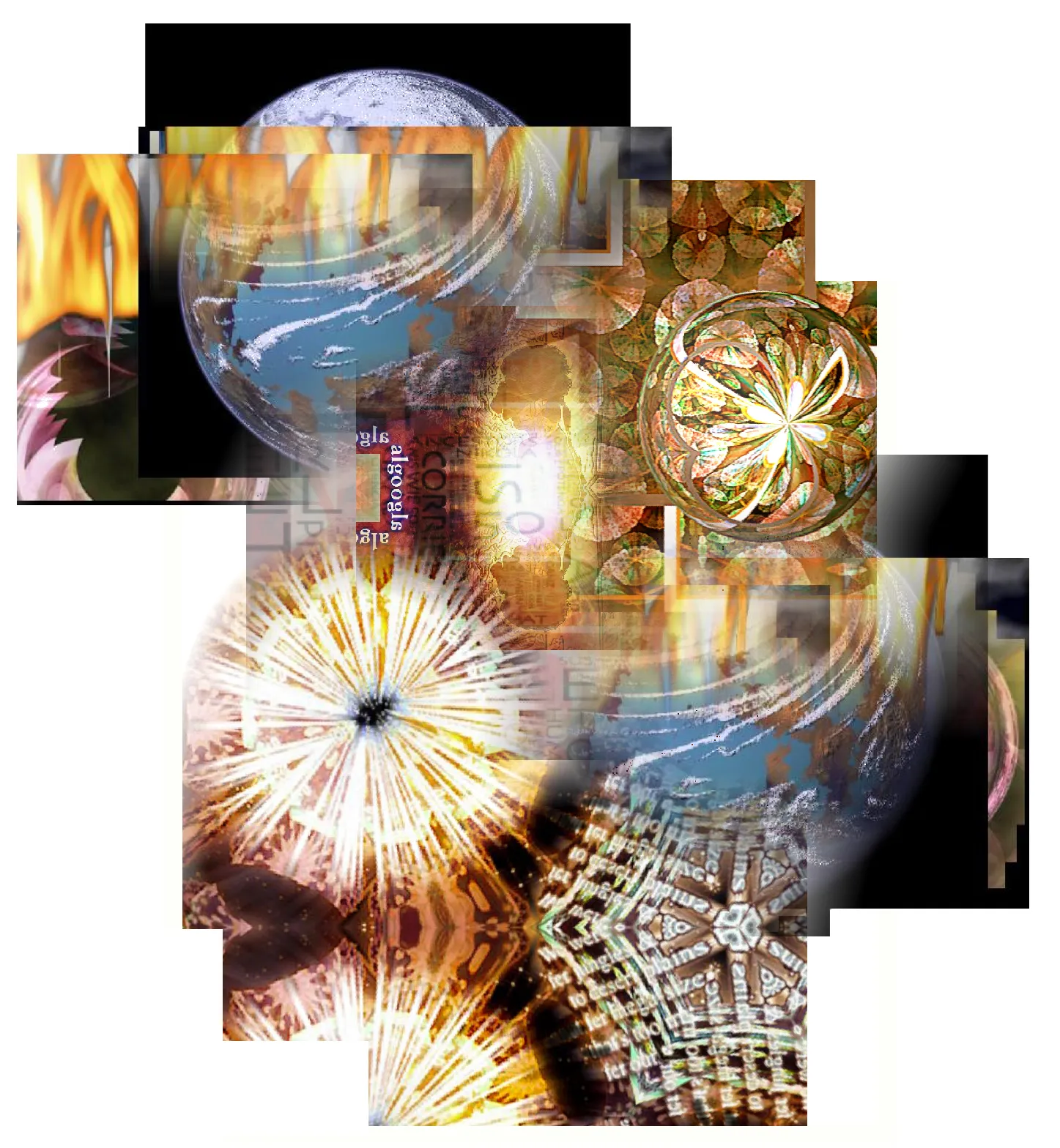 GUERRE DU GOLFE : Réflexions sur la kleptocratie américaine et la politique du pétrole - une l'art par T Newfields